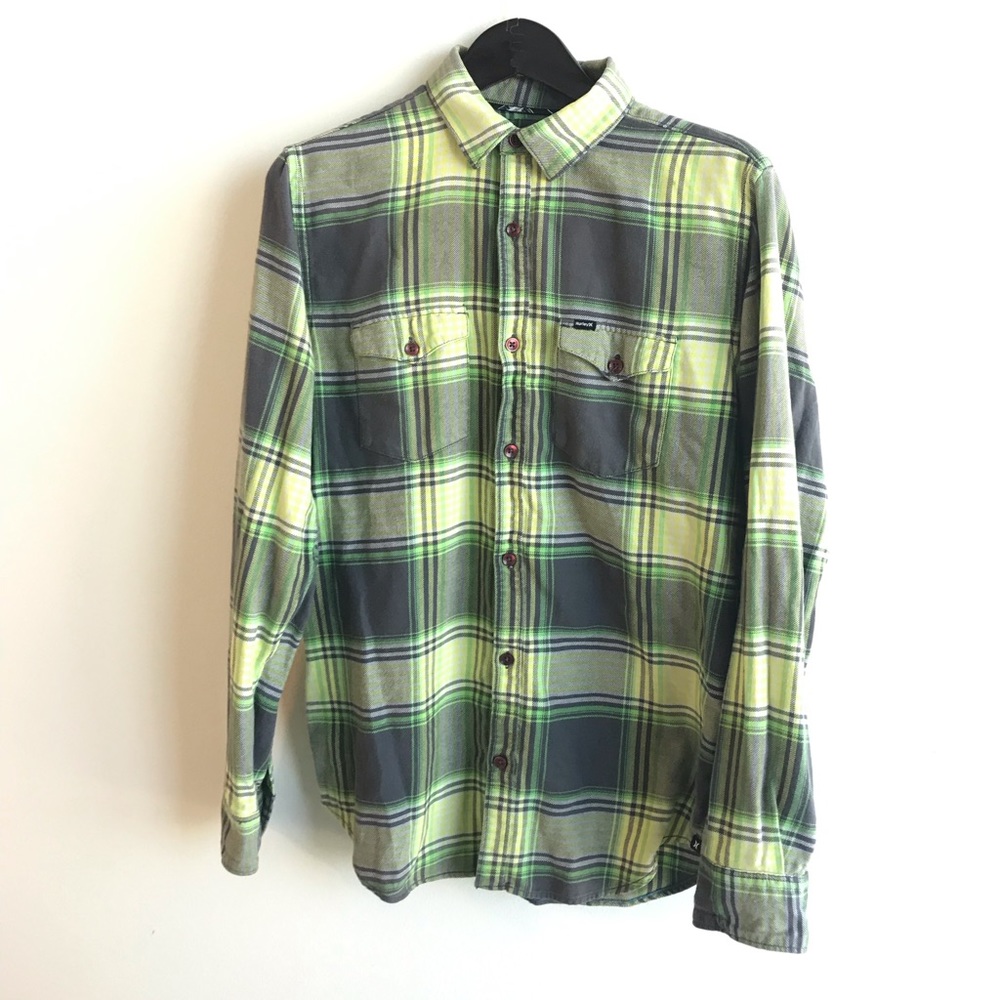 Hurley Men's Casual Button Down Size M